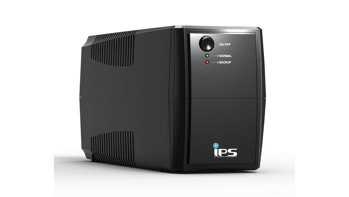 UPS 500VA 300W plastikowa obudowa Tower, 1x5Ah 12V 2xschuko Line Interactive TM-LI2-0k5-PC-1x5-F2