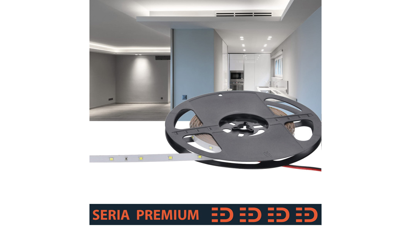 Taśma Premium 24V 32 led 6000K 350lm SMD2835 (10) wyc