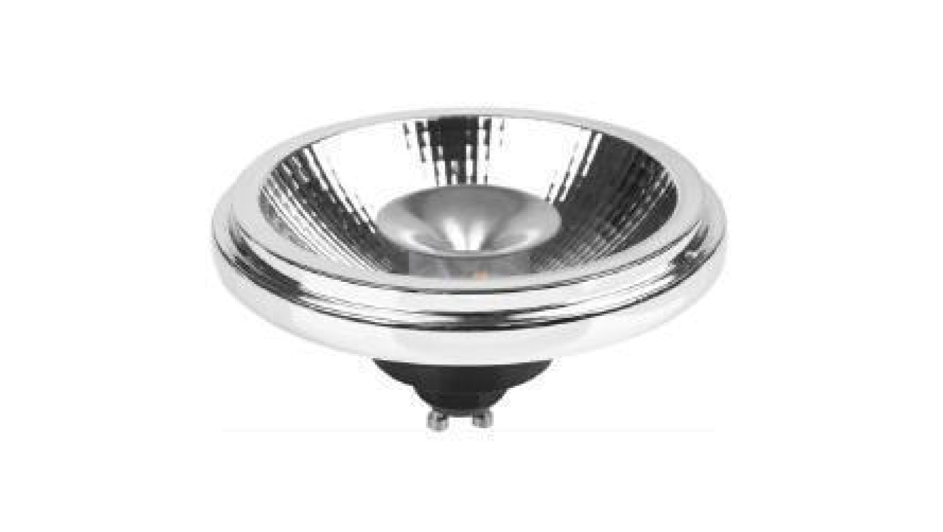 Żarówka TRISTAN II ES111 gu10 12W NW 12 led 2835 230V kąt 24 stopnie AR111 z odbłyśnikiem neutralna biała 850lm