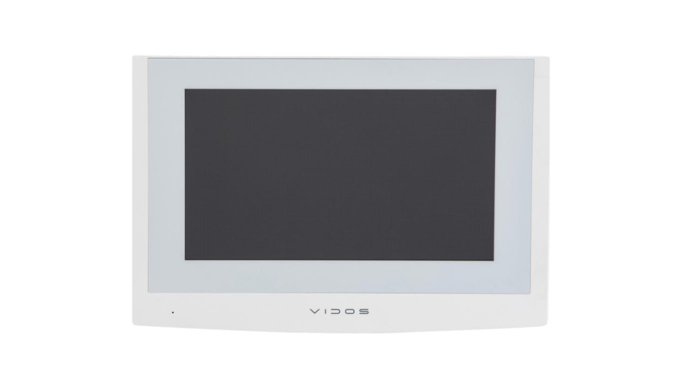 Monitor dotykowy 7 1024x600px, głośnomówiący, z pamięcią, WiFi, obsługa kamer IP, współpraca z aplikacją Vidos X, 2IP M200W-X