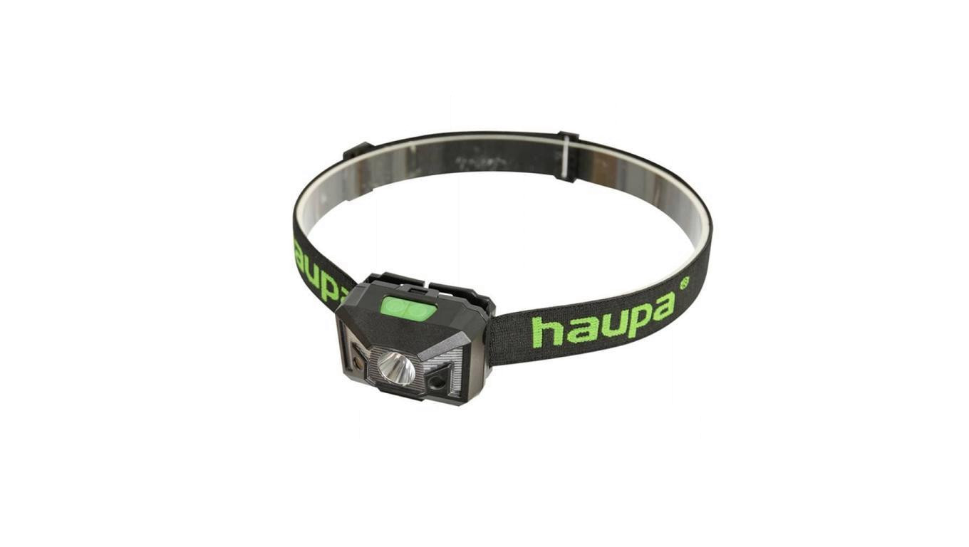 Lampka czołowa LED, akumulatorowa, HUPflash155+, 130321, Haupa