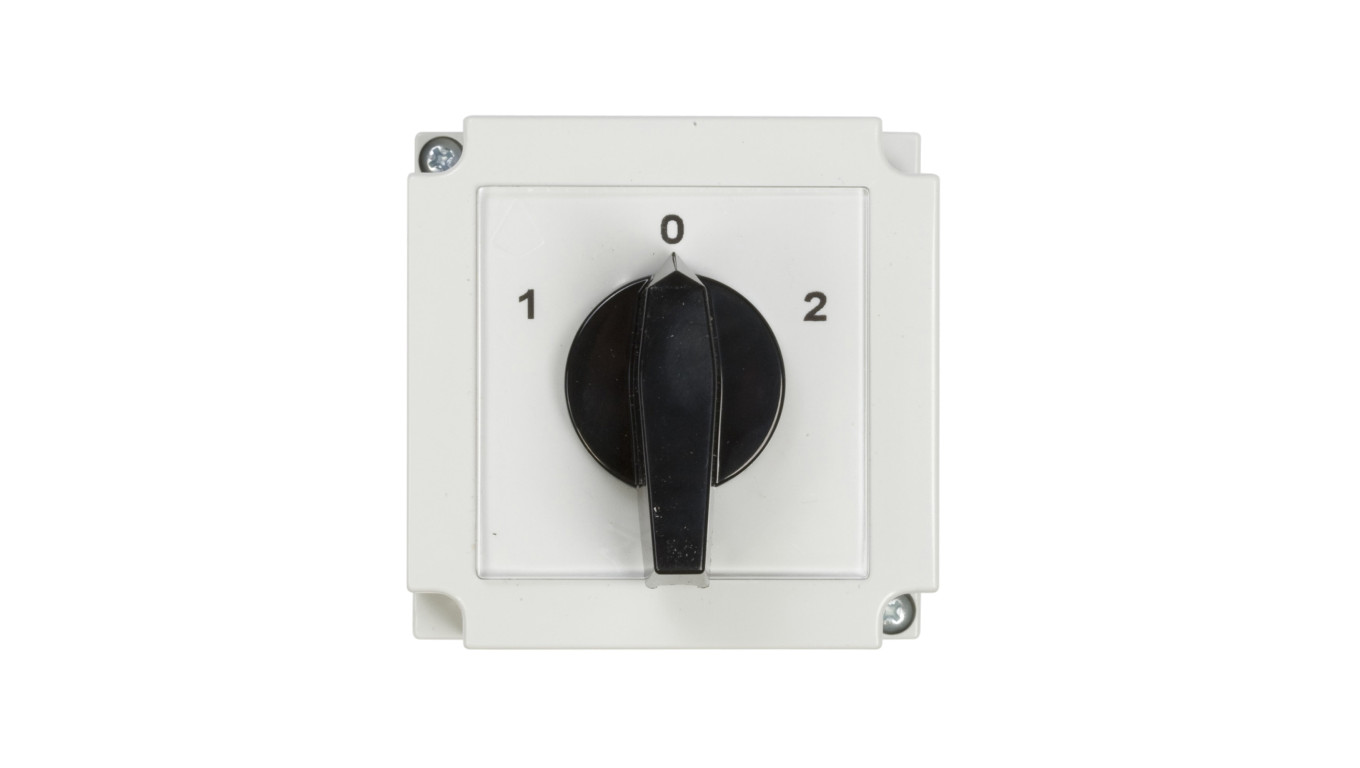 Łącznik krzywkowy 1-0-2 3P 25A w obudowie 4G25-53-PK R114 63-840345-031