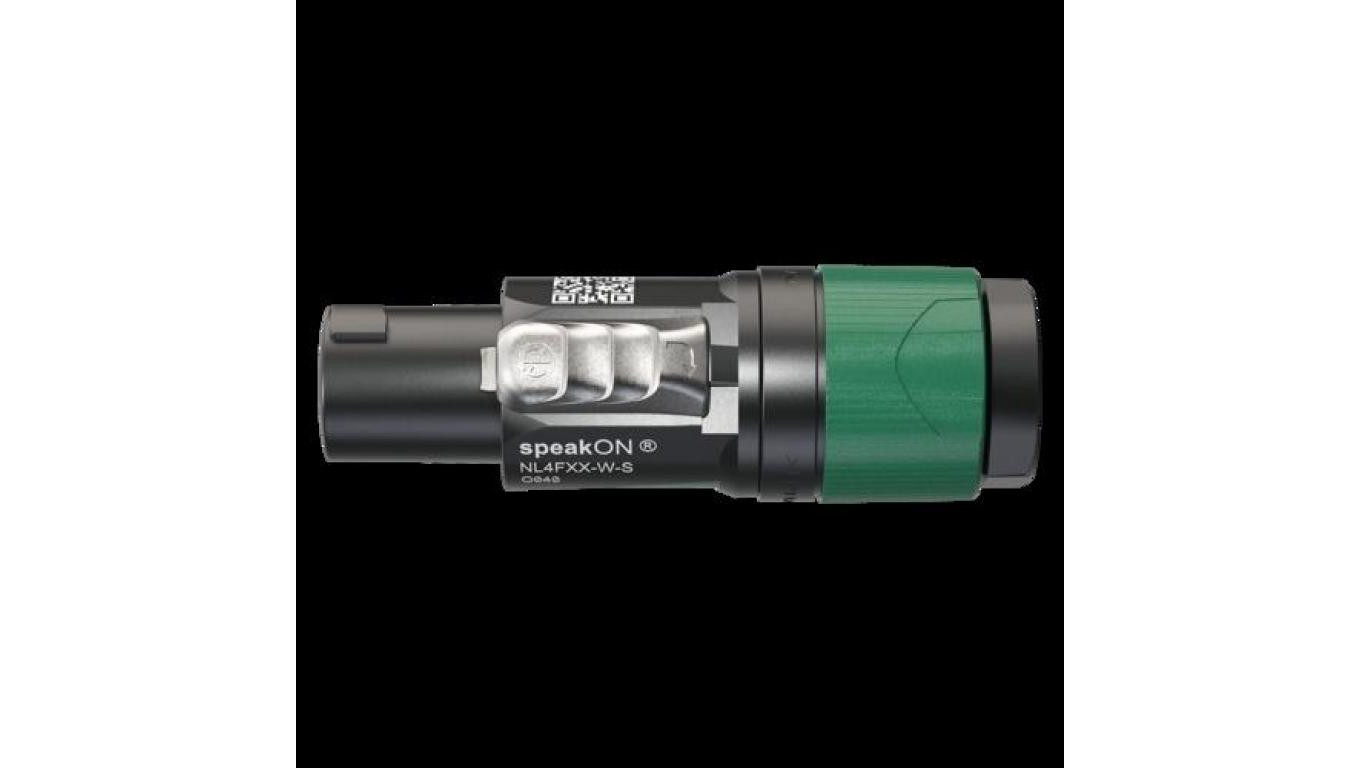 NEUTRIK Wtyk Speakon 4-pin na kabel do 14,5mm NL4FX-W-S