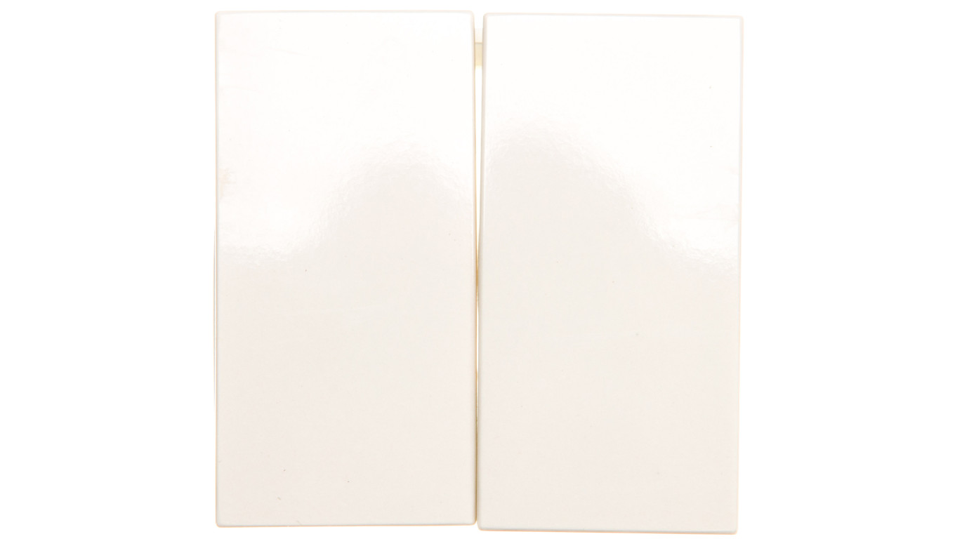 B.Kwadrat Klawisz podwójny kremowy 5316238992