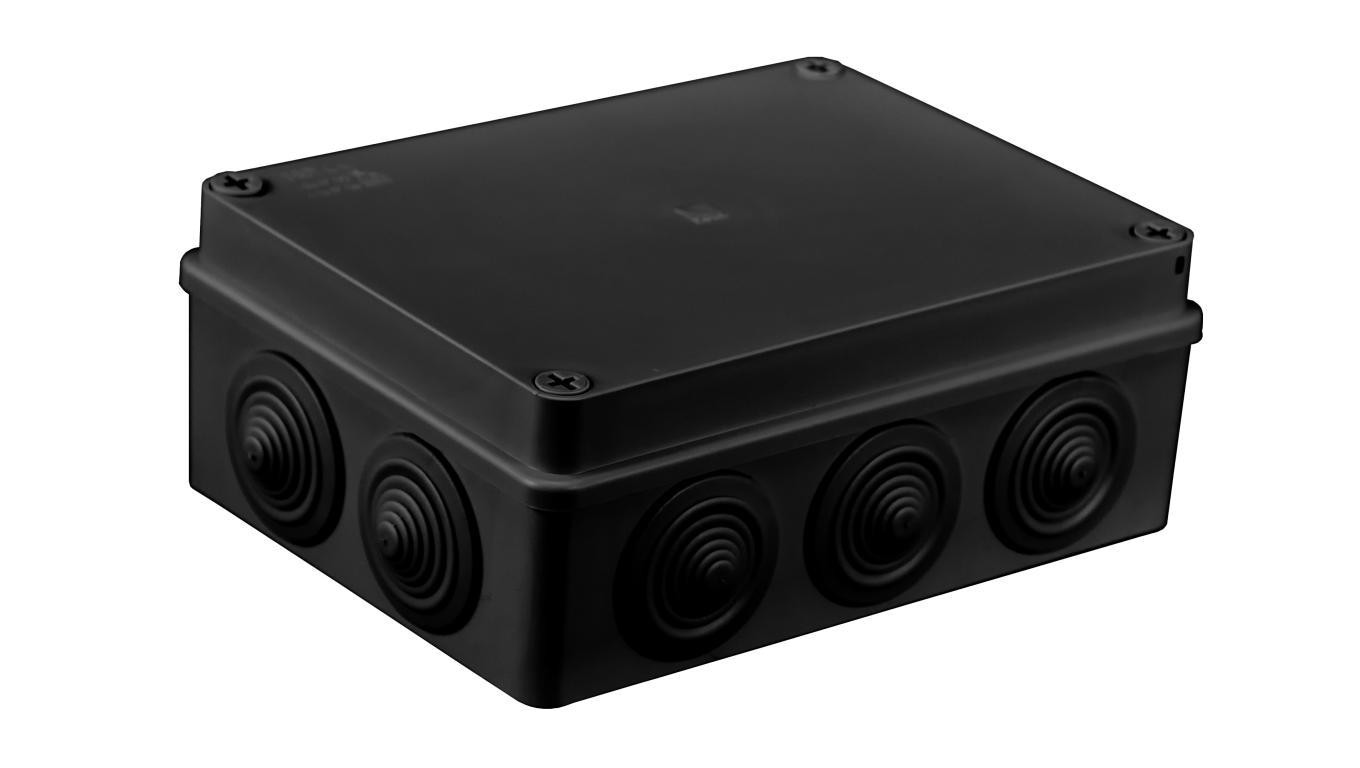 Puszka hermetyczna 190 x 140 x 70, 10 dławików, IP 65 bezh S-BOX 406C