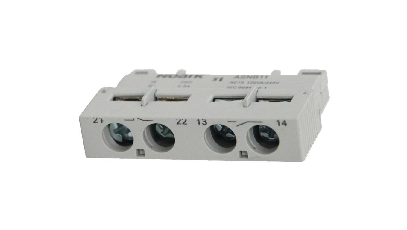 ASNB11 Styk pomocniczy czołowy (montaż z przodu) 1NO+1NC do wyłącznika silnikowego Ex9SN25B