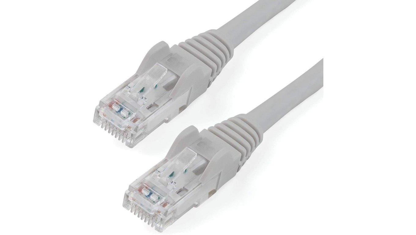 Patch cord Cat5e UTP 1m szary CCA SOHO