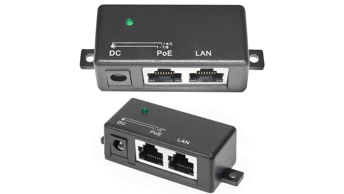 PoE Injector 1x 100Mb/s RJ45, Kostka Extralink 1 Portowy