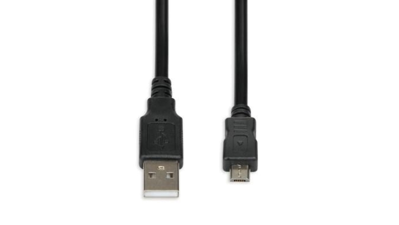 Kabel IBOX USB 2.0 A/B MICRO 1,8M IKU2M18 (USB 2.0 typu A - USB 2.0 typu A 1,8m kolor czarny)