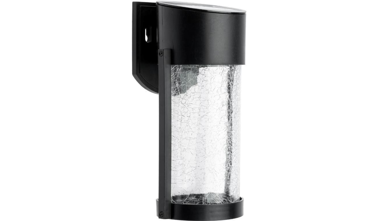 Kinkiet Lampa Solarna LED Ogrodowa Elewacyjna 4000K IP44 Czujnik Zmierzchu