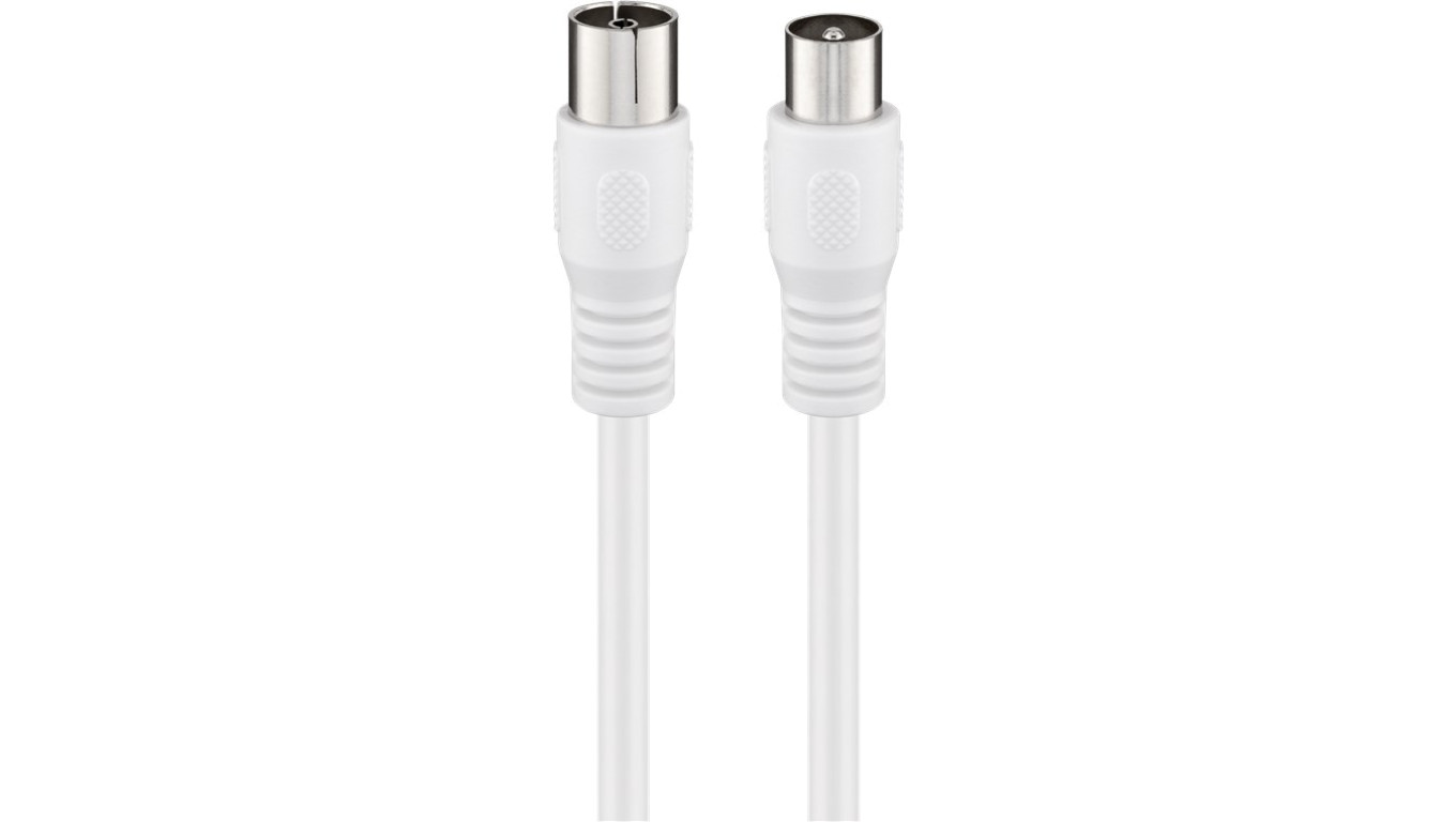Kabel antenowy (klasa A, 85 dB), podwójne ekranowanie - Długość kabla 3 m