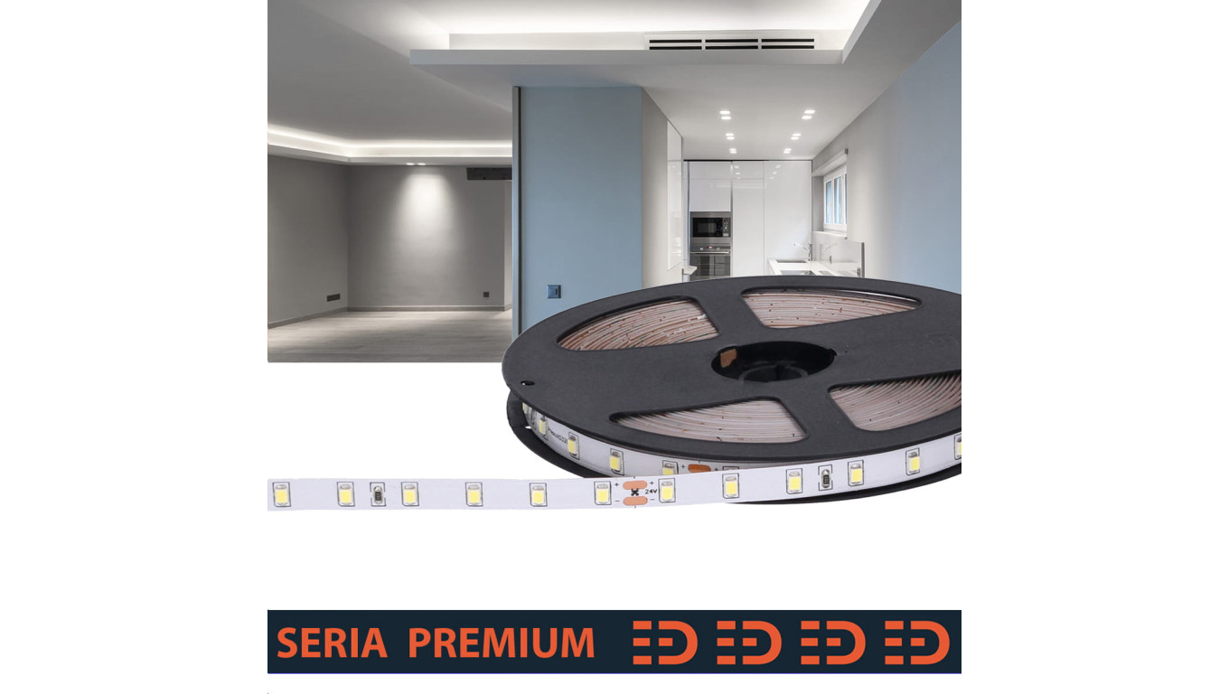Taśma Premium 24V 70 led 5700K 980lm SMD2835 (50) PL5Y