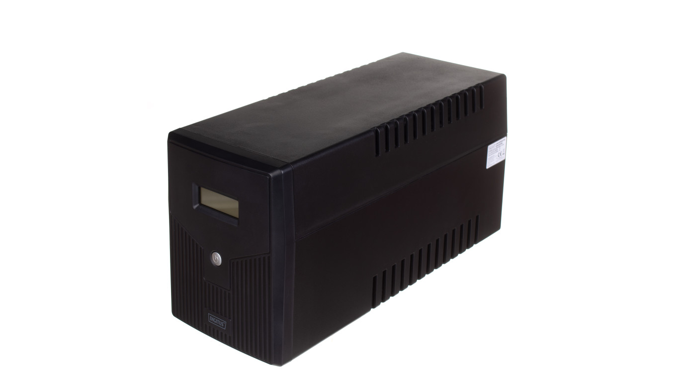 Zasilacz awaryjny UPS Line-Ineractive LCD 2000VA/1200W 2x12V/9Ah AVR 4xSCHUKO USB RS232 RJ45 DN-170076