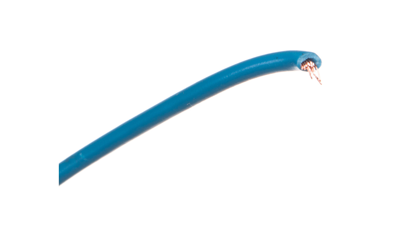 Przewód instalacyjny H05V-K (LgY) 0,75 niebieski /100m/