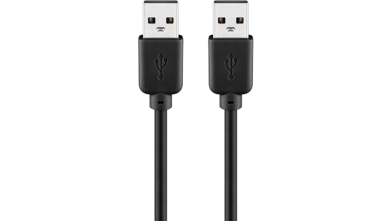 Kabel USB 2.0 Hi-Speed 3 m, czarny - Długość kabla 3 m