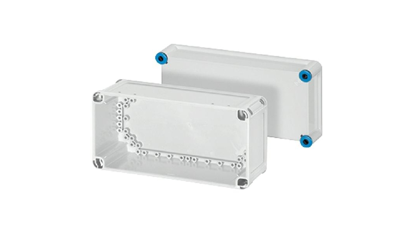 Obudowa plastikowa skrzynka hermetyczna, drzwi nieprzezroczyste poliwęglan 300x150x170mm IP66 HENSEL