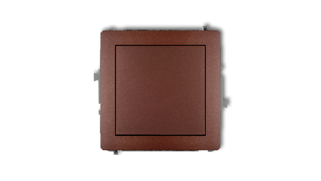 DECO Łącznik jednobiegunowy brązowy metalik 9DWP-1