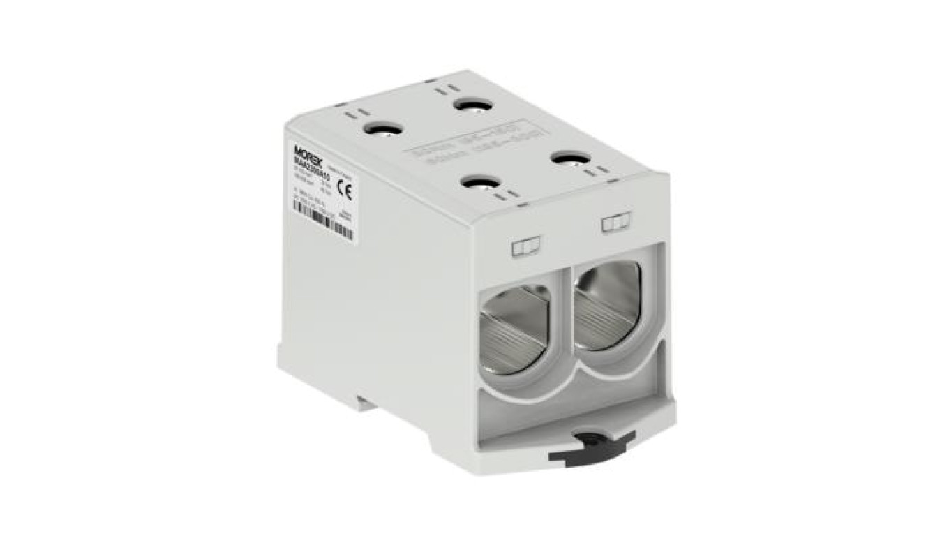 Złączka 300-2 szara 2xAl/Cu 95-300mm² 1000V AC/1500V DC Zacisk uniwersalny MAA2300A10