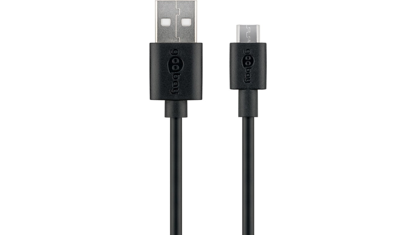 Kabel Micro USB do ładowania i synchronizacji - Długość kabla 0.5 m