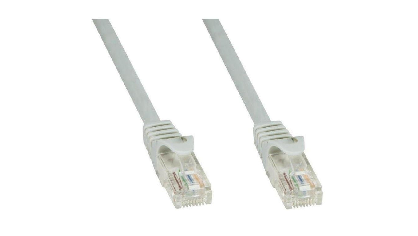 Patch cord Cat6 UTP 2m szary CCA