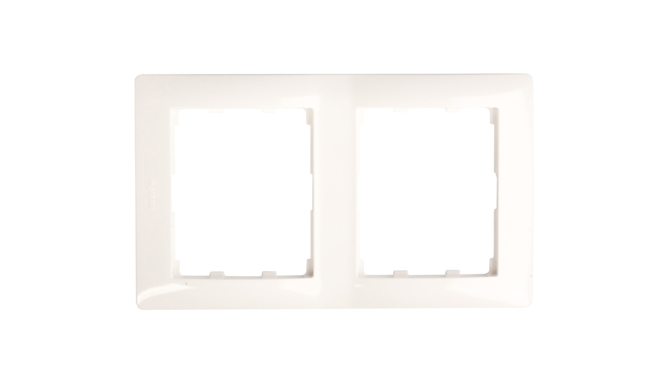 SISTENA LIFE Ramka podwójna pionowa arctic 771006