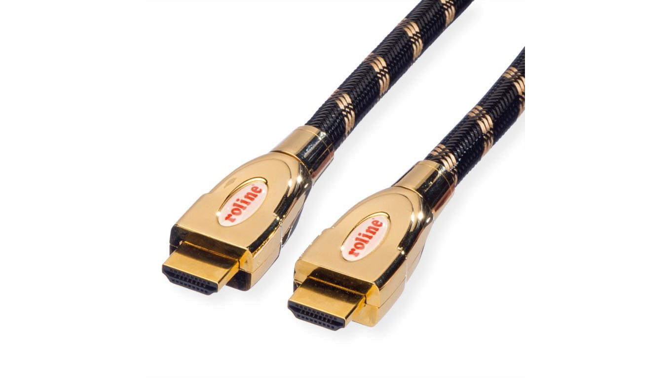 Kabel ROLINE GOLD HDMI Ultra HD z Ethernetem, M/M, 5 m