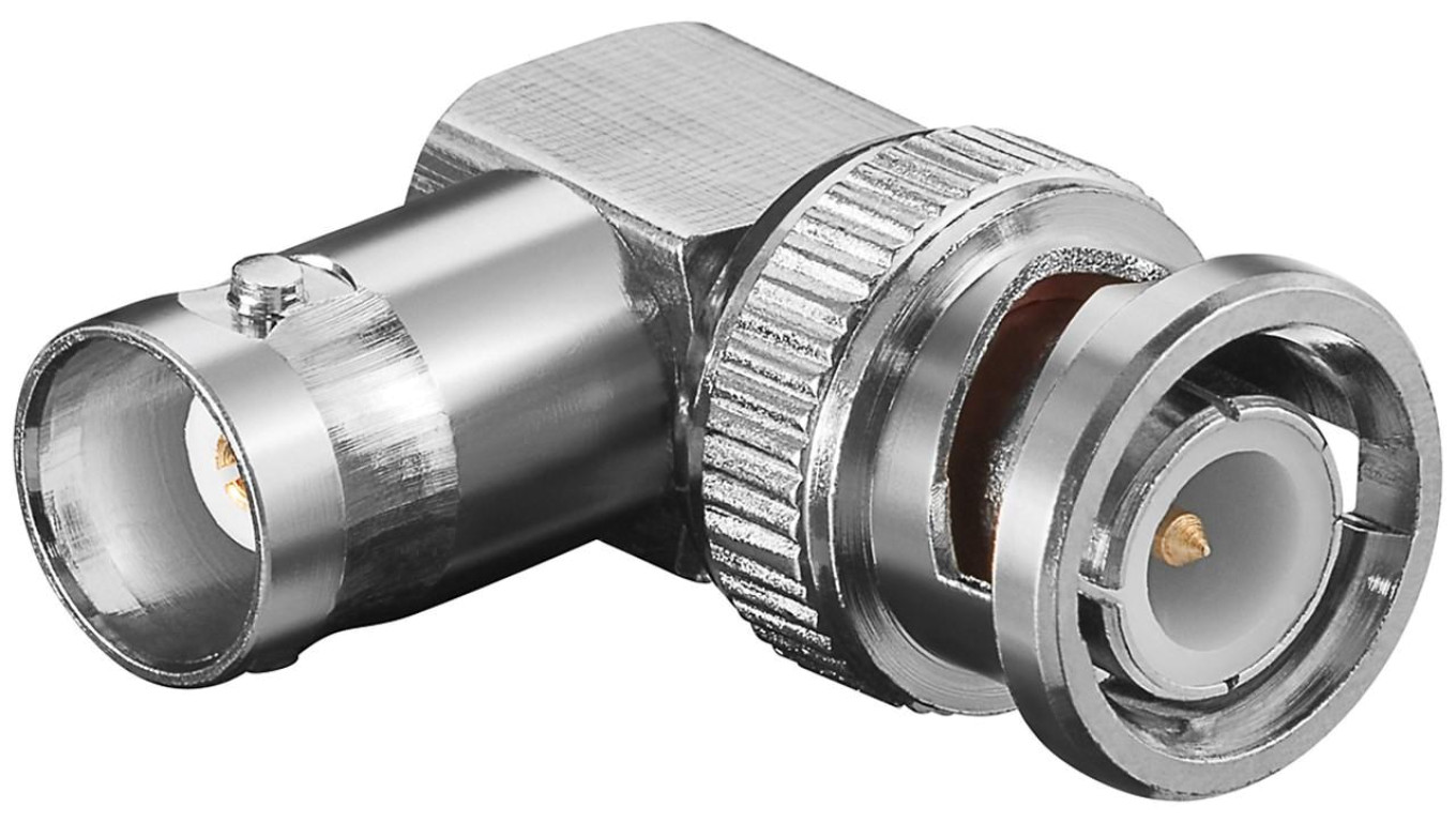 Wtyk kątowy BNC Złącze