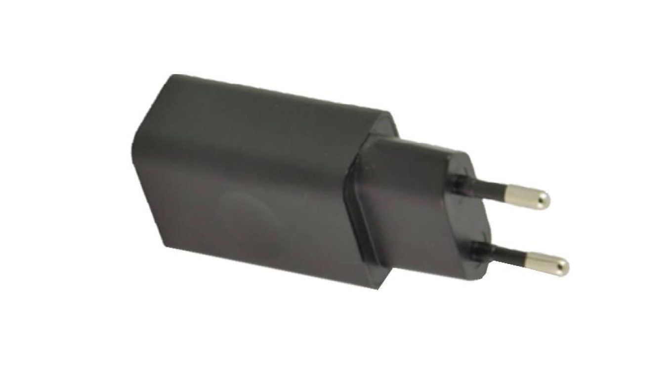 POSC05100A-USB Wtyczkowy zasilacz impulsowy 5V/1A/5W z gniazdem DC - USB