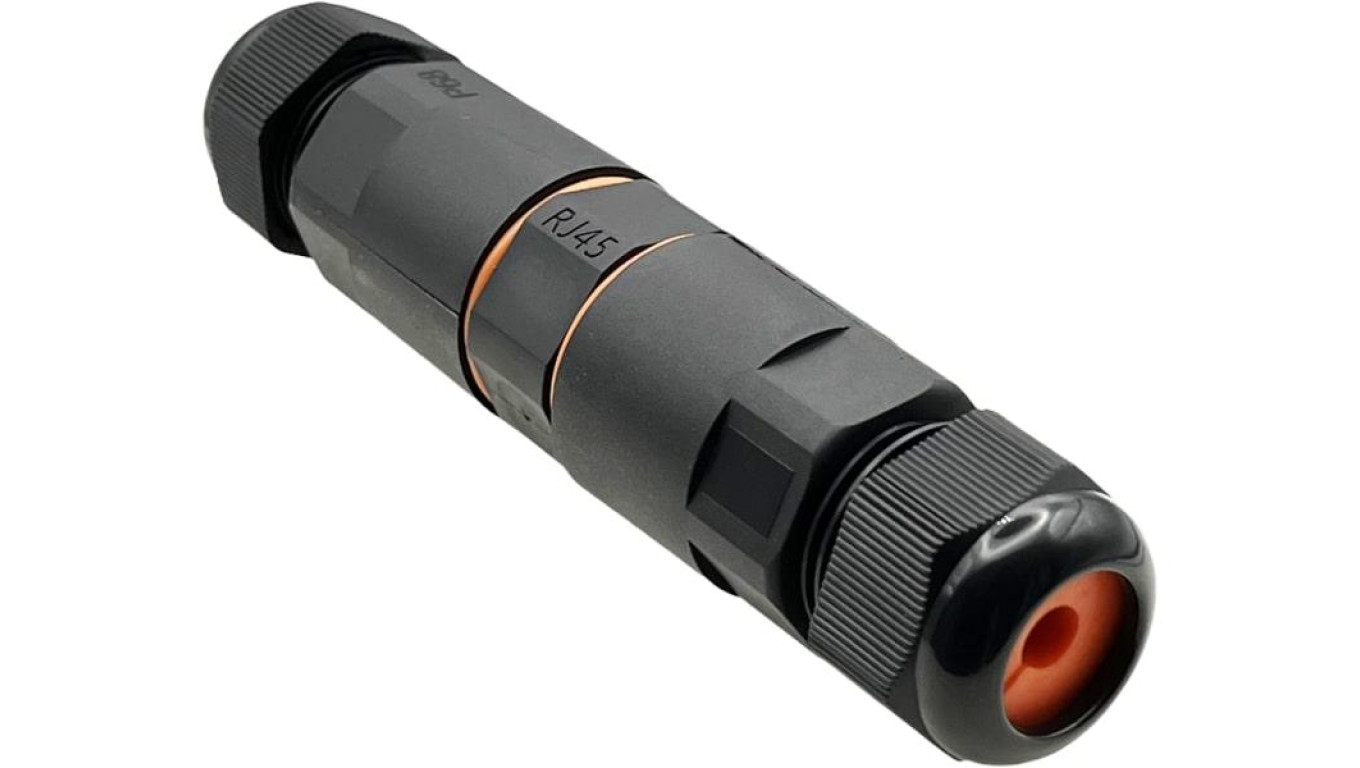 Łącznik hermetyczny IP68 RJ45/RJ45 kat.6A STP