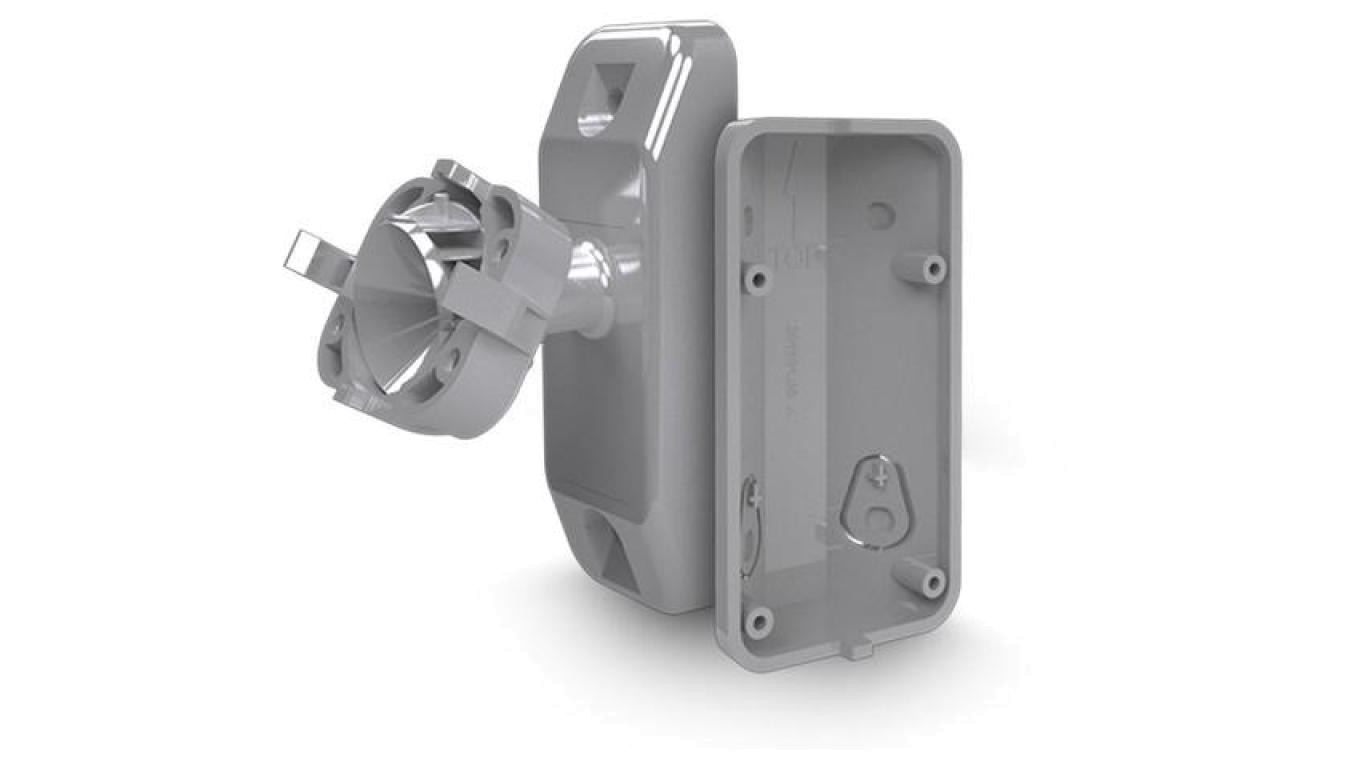 BRACKET C GY Komplet uchwytów ściennych