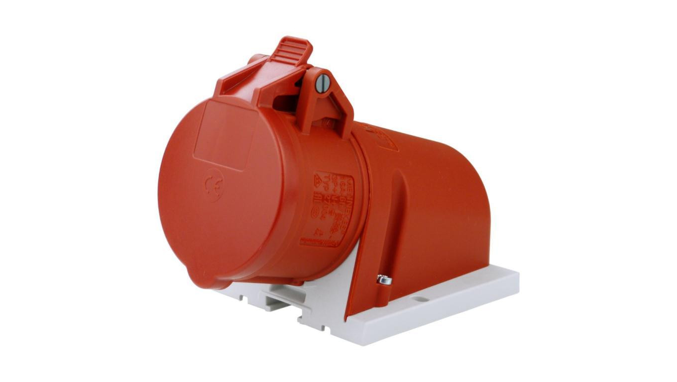 Gniazdo 16A 5P 6h IP44 siłowe natynkowe naścienne MEN 27004 Mennekes 7681