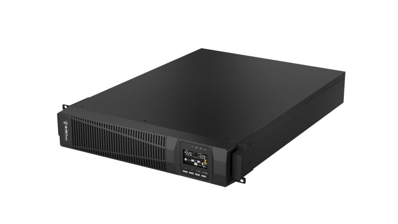 Zasilacz awaryjny UPS Rack 2000VA/1800W, 220V/50Hz, TFT LCD obrotowy, VRLA 4×9Ah ALANTEC