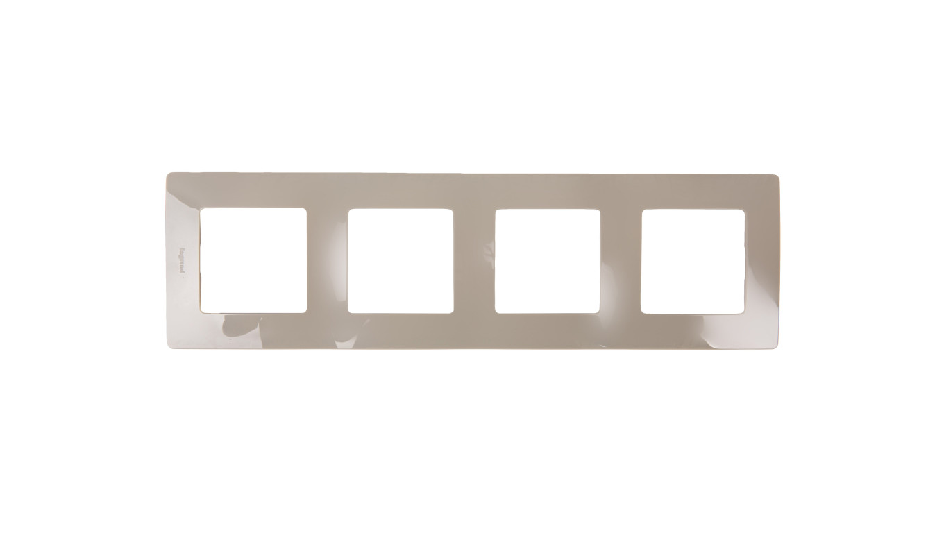 NILOE Ramka poczwórna popielata 665034