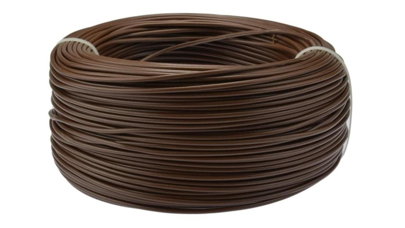 Przewód instalacyjny H07V-K / LgY 6 500V brązowy linka giętka Helukabel 100m