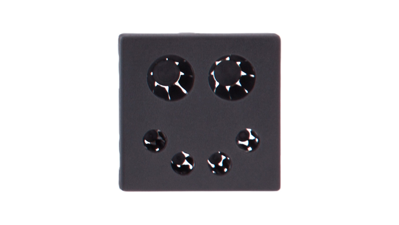 Simon Connect Pokrywa K45 wpustu kabla bezpośrednia szary grafit K20/14