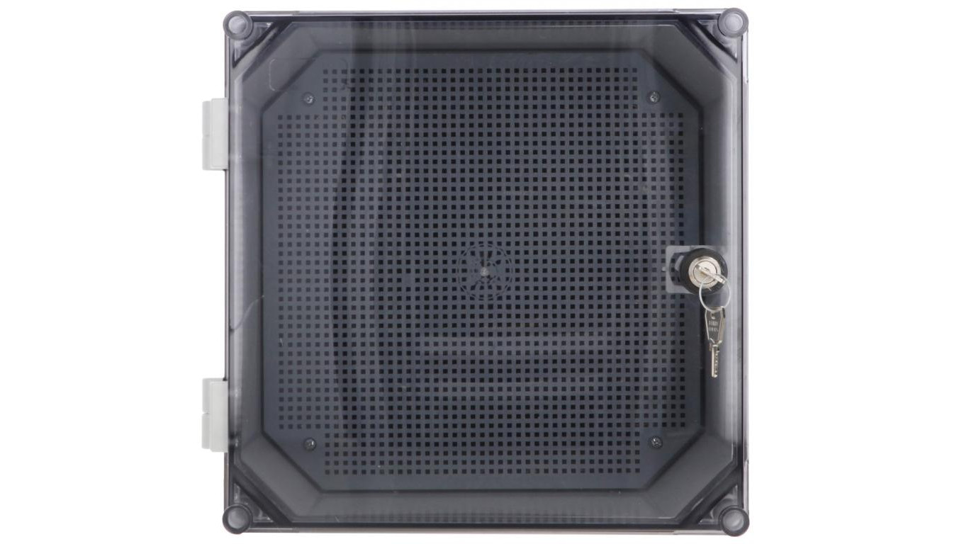 Obudowa 300x300x166mm z płytą montażową transparentna UNIbox Uni-0/T43.00