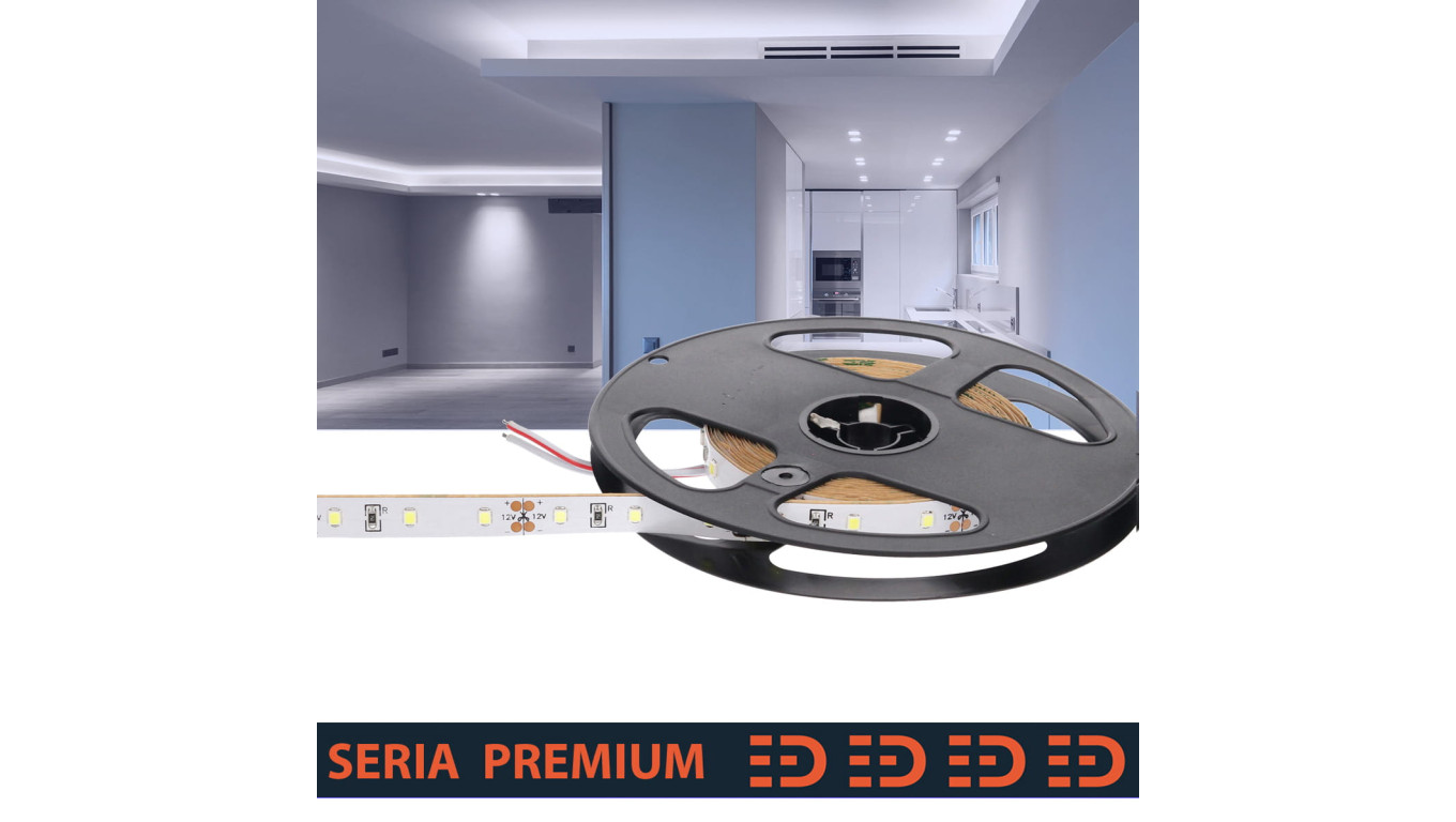 Taśma Premium+ 12V 60led 15000K SMD2835 (5) wyc
