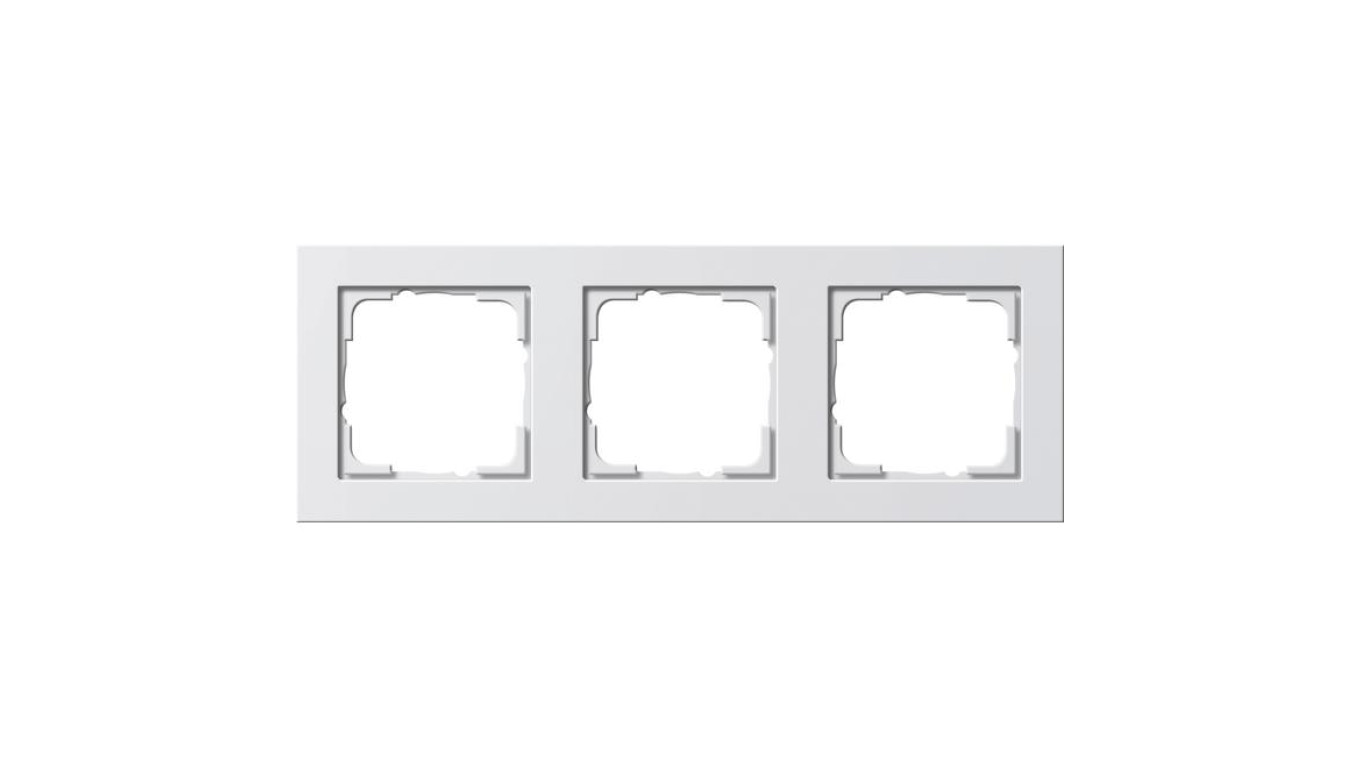 Gira Ramka potrójna Gira E2 biały matowy