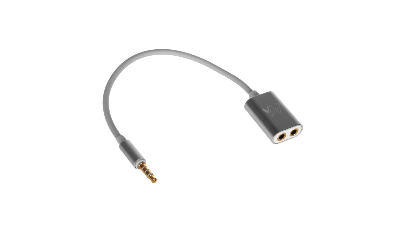 Kabel adapter rozdzielacz 3,5mm Maclean MCTV-580 - słuchawki i mikrofon MCTV-580