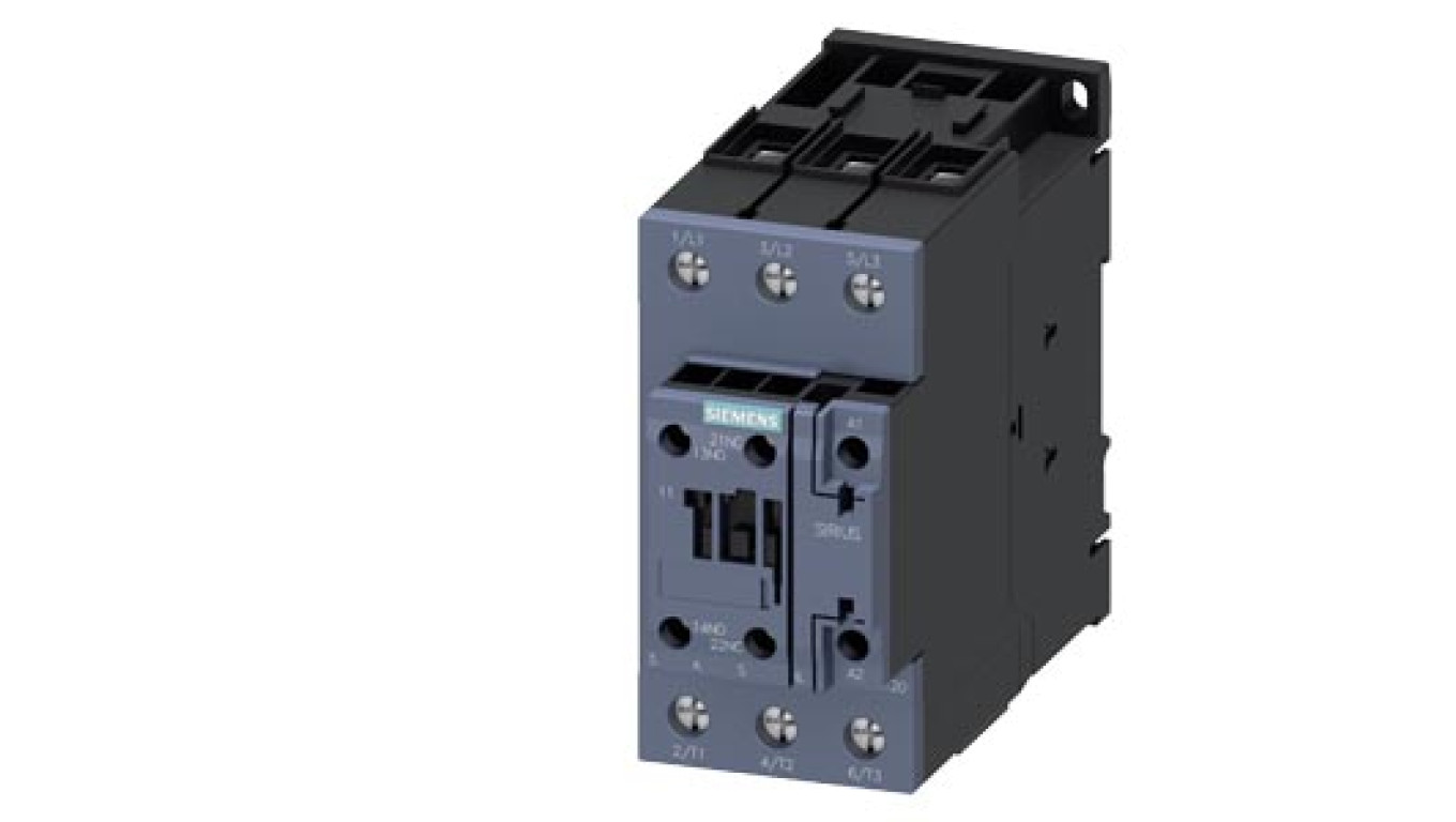 Stycznik AC-3 18,5kW 400V 1NO+1NC AC/DC 3P 3RT2035-1NB30