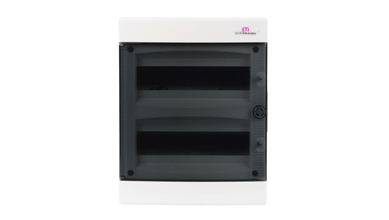 Rozdzielnica modułowa 2x12 podtynkowa /transparentna/ IP40 ECM24PT-S DIDO 001101075