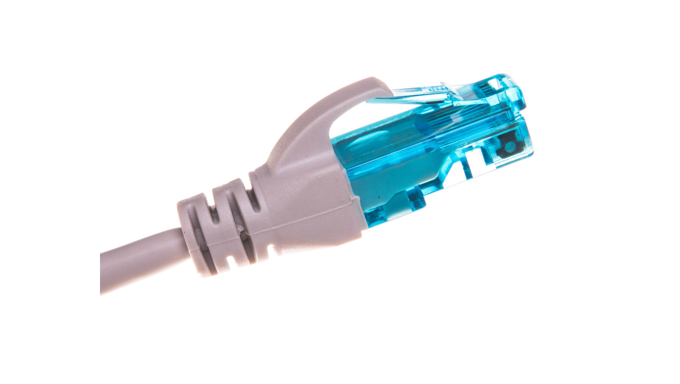 Kabel krosowy (Patch Cord) U/UTP kat.5e szary 10m DK-1512-100