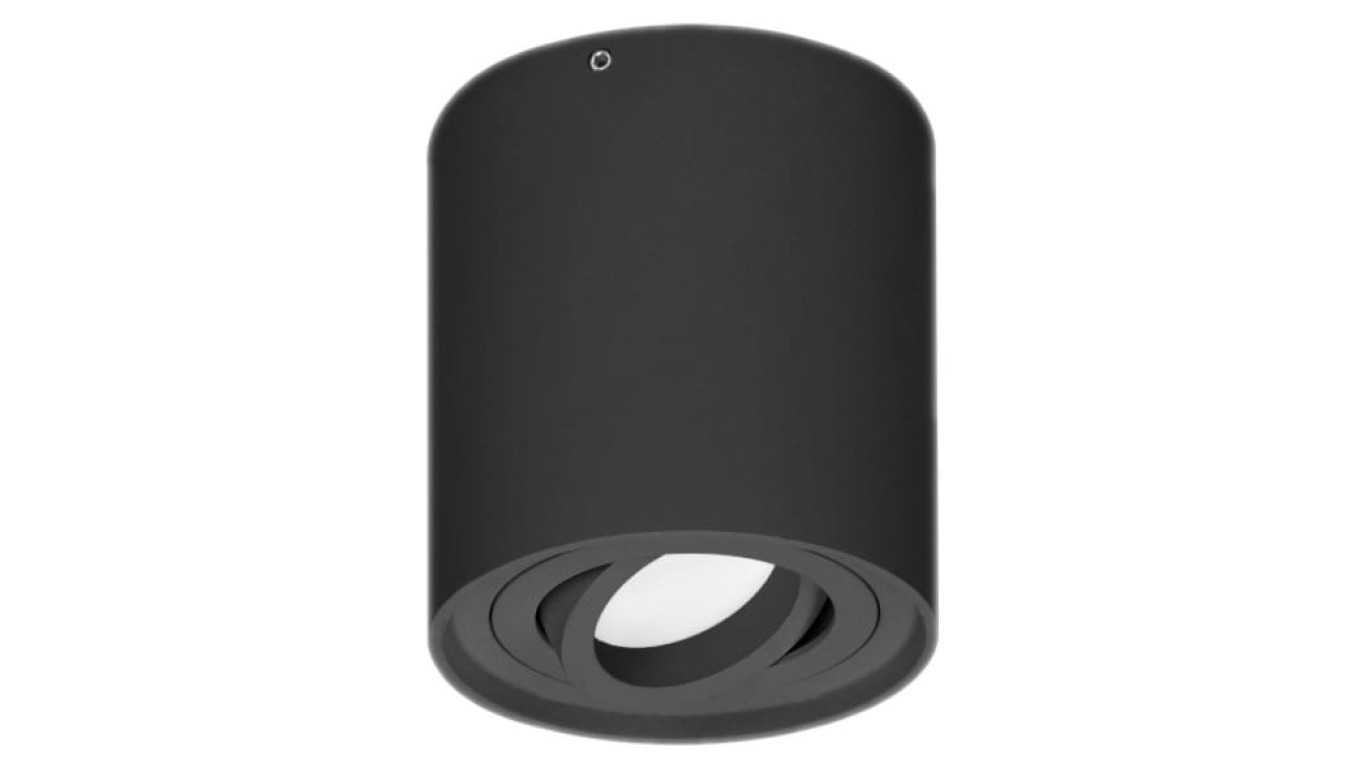 Downlight CAROLIN DLR GU10 okrągł CZARNA