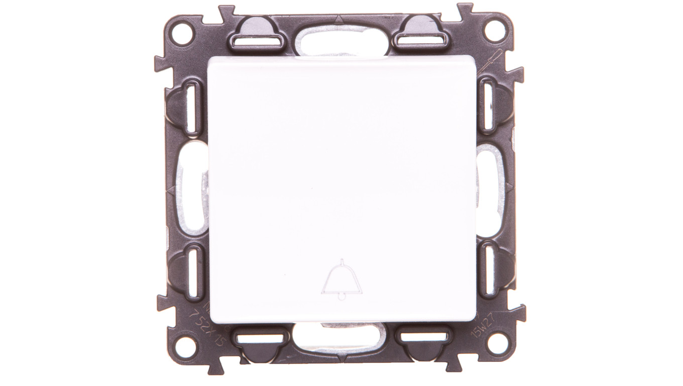 VALENA LIFE Przycisk /dzwonek/ biały 752115