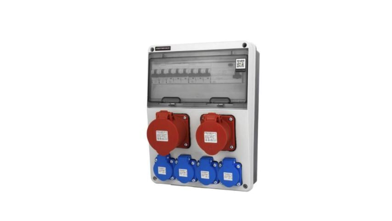 Rozdzielnica TOMEK-S/FI 1x32A/5P 1x16A/5P 4x230V FR IP44 SONDER-FP3016