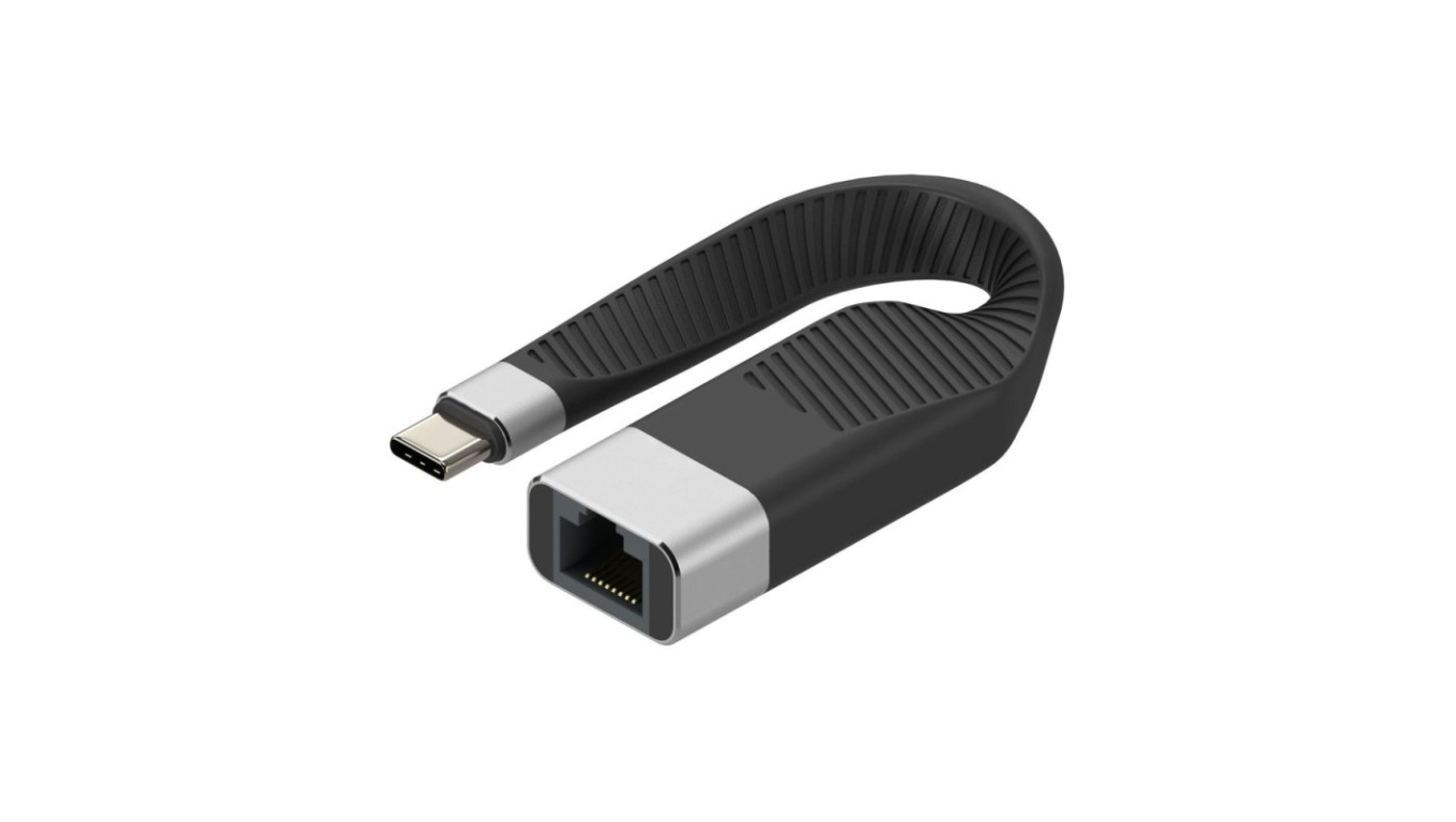 Karta sieciowa/adapter USB-C na RJ45 Gigabit, elastyczna ICOC USBC-RJ45