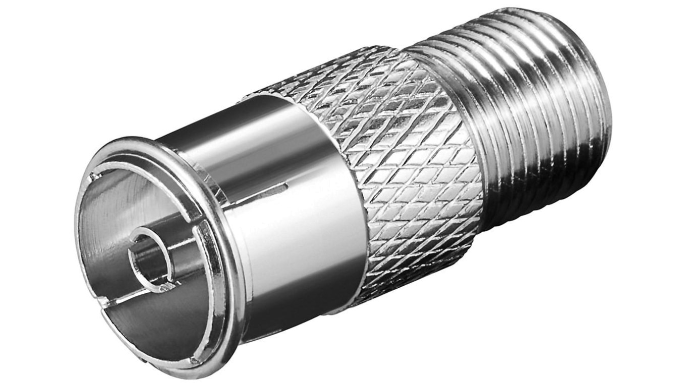 Adapter F: Gniazdo F Gniazdo do kabla koncentrycznego