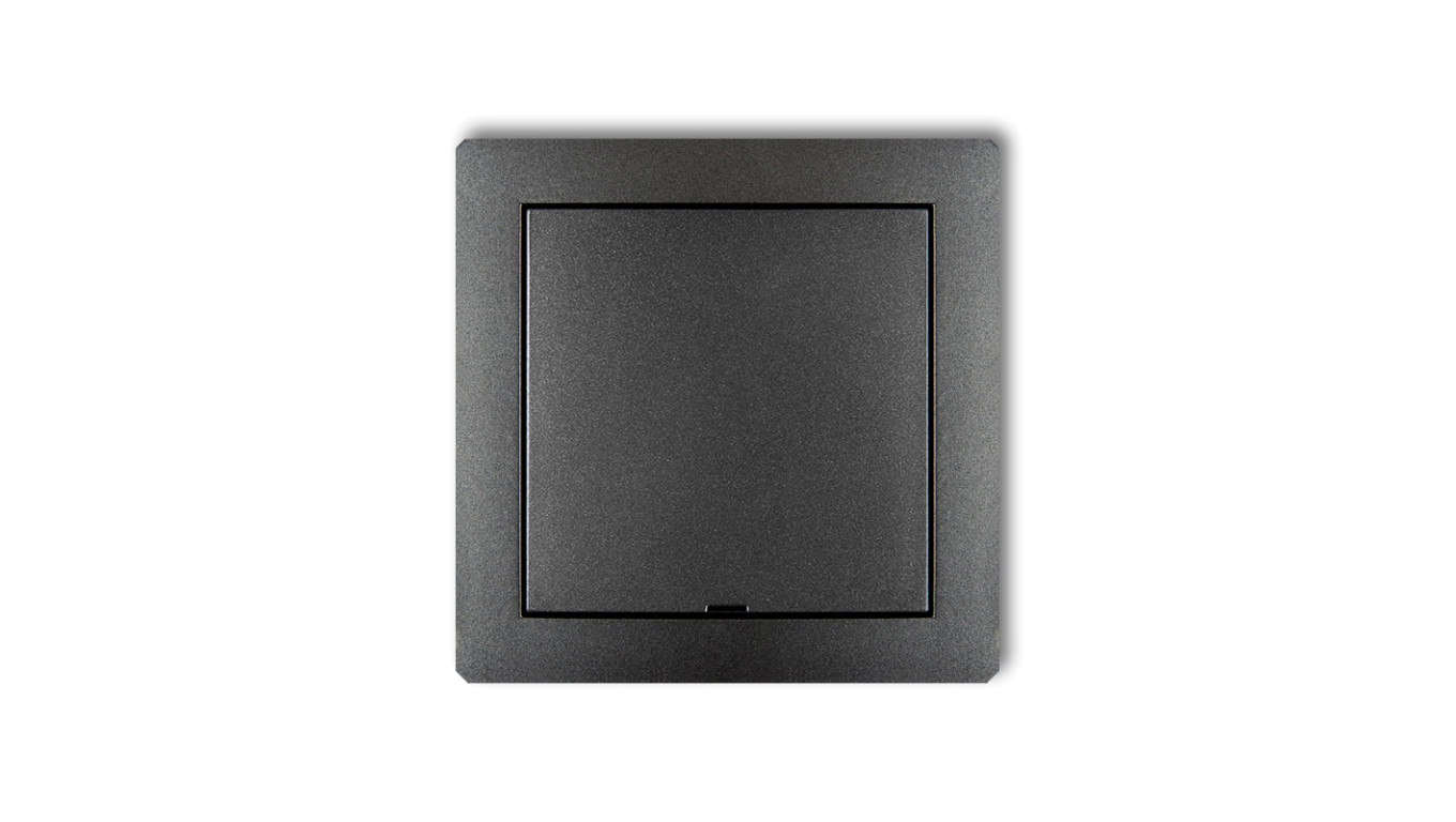 Ramka pośrednia z zaślepką grafitowy 11DRPZ