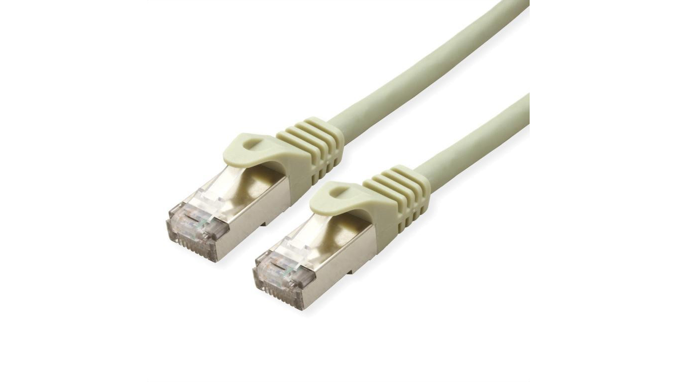 Kabel krosowy VALUE Cat.6A (Class EA) S/FTP (PiMF), żyła pełna, LSOH, szary, 90 m