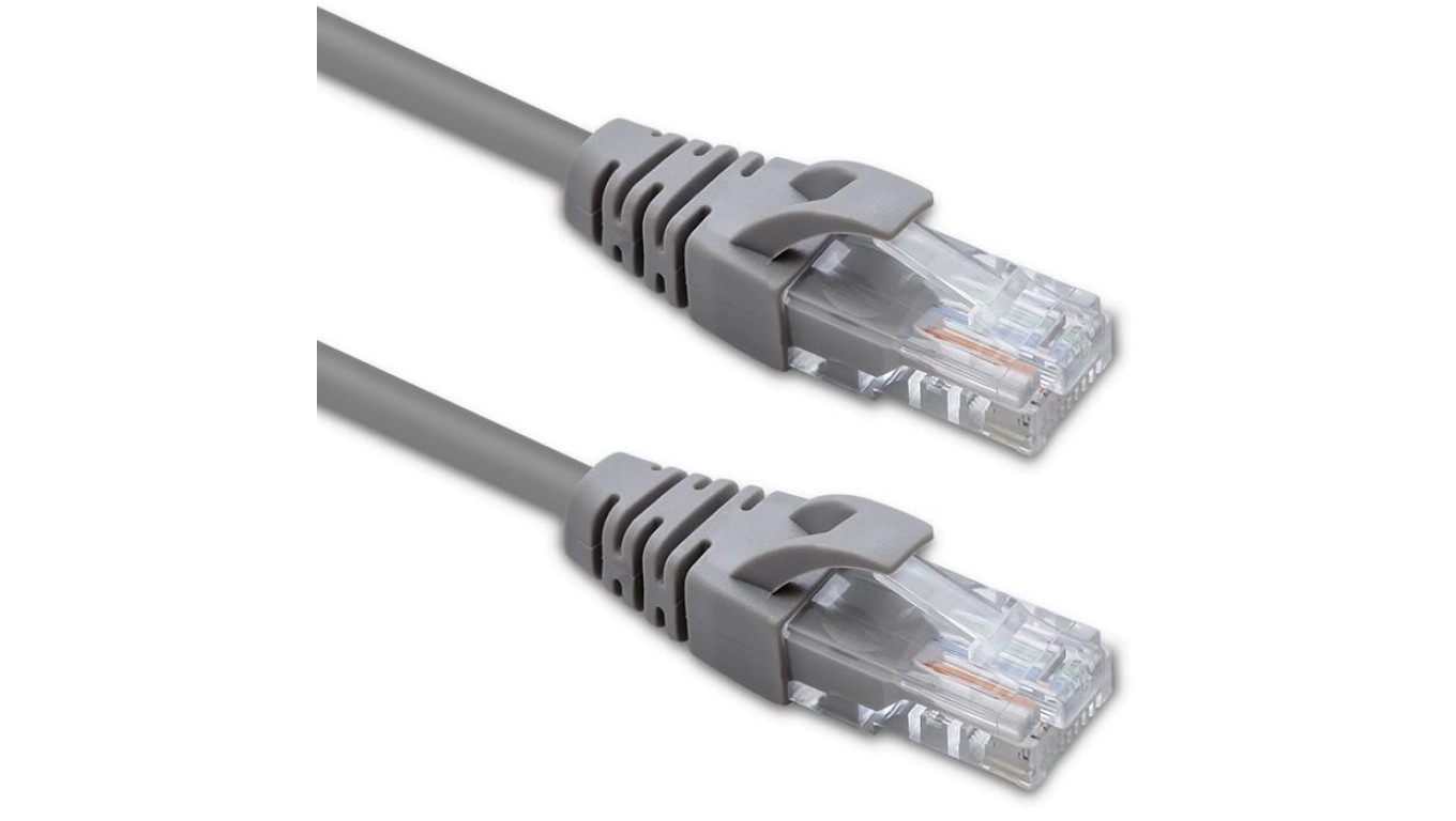 Qoltec Kabel Patchcord UTP CAT5e 2 x RJ-45 1.5m High speed Gold